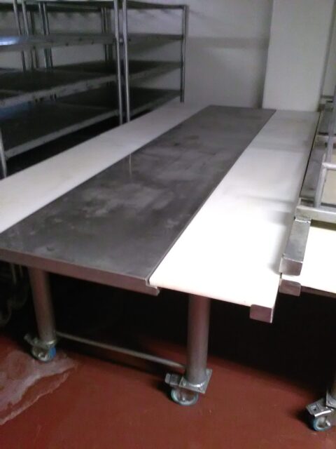 Banco Tavolo da lavoro per Macelleria Salumificio usato cod. 1 **** VENDUTO ***