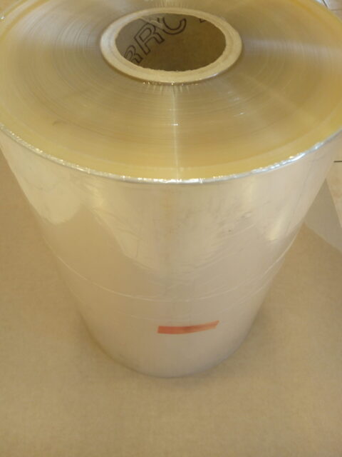 Film plastico per confezionamento salumi, nuovo, occasione. PXX MAKRO - 20 micron, 370 mm
