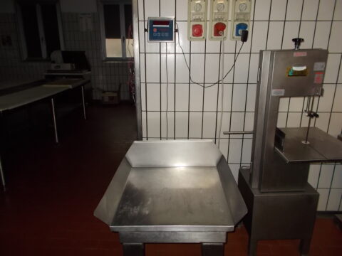 Bilancia acciaio inox 150 kg marca ITALIANA MACCHI usata