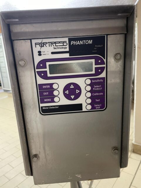 Metaldetector Metal detector usato Fortress Technology Phantom per insaccatrice