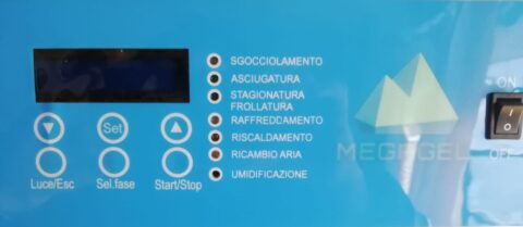 Scheda elettronica Centralina per Armadio di Asciugatura Stagionatura Stagionatore MEGAGEL Sahara Riparazione