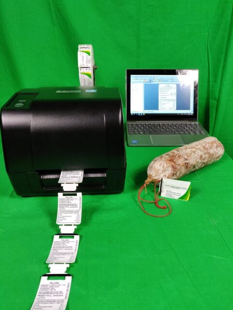 Etichettatrice Etichette per Salumi per Alimentari