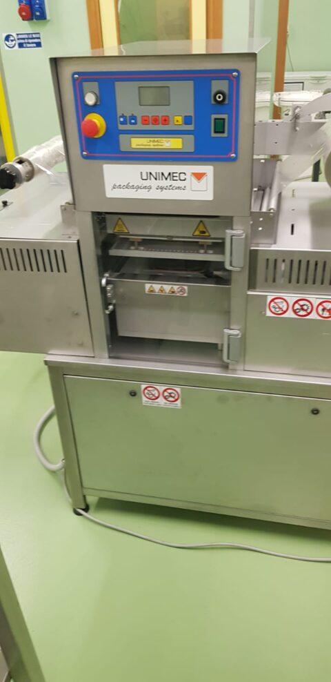 Termosigillatrice Confezionatrice vaschette ILPRA UNIMEC REVO PLUS VG usata