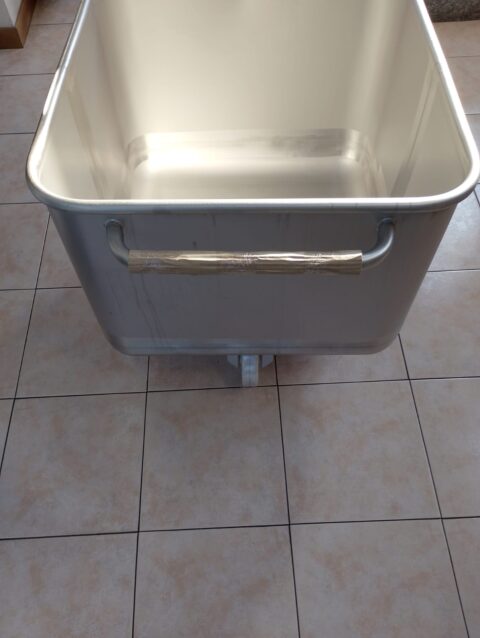 Vagonetto Vagonetti per Tritacarne Impastatrice Cutter nuovo